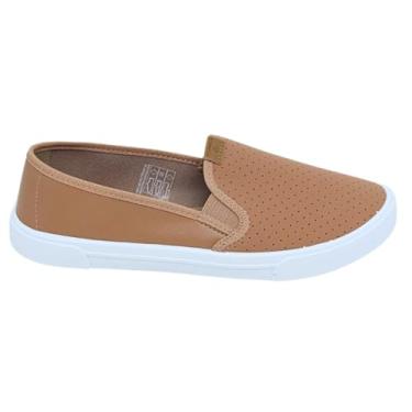 Imagem de Sapatilha Feminina Moleca Alpargata Slip On Iate Confortável Clássica 5296.530 Nude (Nude, BR, Adulto, Numérico, 34)
