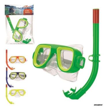 Imagem de Snorkel E Mascara Kit De Mergulho Premium Juvenil Anatômico - Art Spor