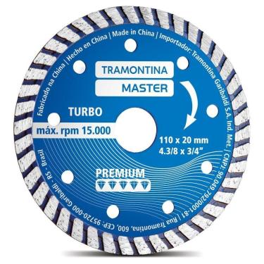 Imagem de Disco De Corte Diamantado 4.3-8" Tramontina Premium