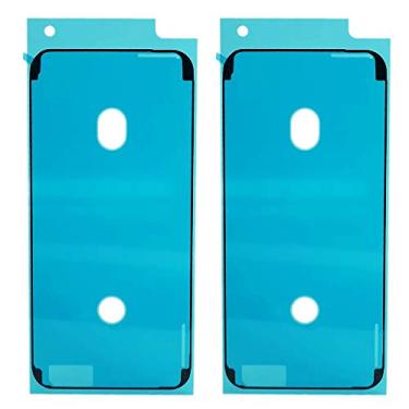Imagem de MEEFIX moldura de tela frontal impermeável antipoeira fita adesiva de substituição para iPhone 6S 7 Plus 8 X, For iPhone 6S, Preto