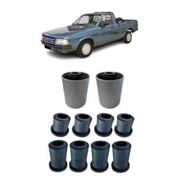 Imagem de Kit Pampa Buchas Feixe Mola Traseiro com 10 peças - Todos os Modelos -