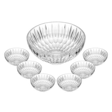 Imagem de WOLFF - Conjunto 7 Peças para Sobremesa de Vidro Raios