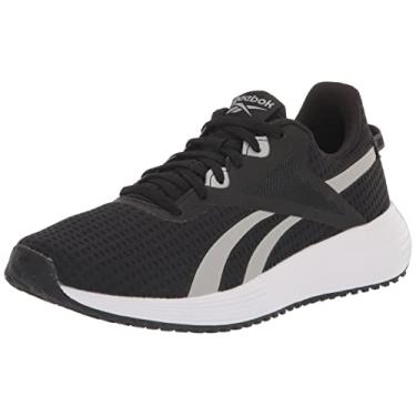 Imagem de Reebok Tênis de corrida feminino Lite Plus 3.0, Preto/Estanho/Branco, 36