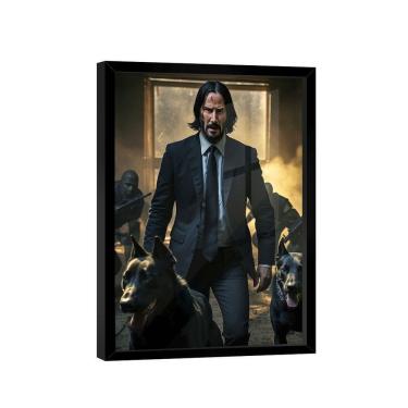 Imagem de Quadro John Wick Dogs -- Br Artes