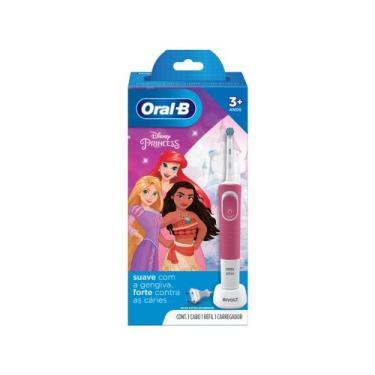 Imagem de Escova de Dente Elétrica Infantil Disney Princess - Vitality Kids