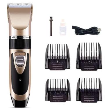 Imagem de Maquina Silenciosa Tosa Pelo Cachorro Cão Grande Pequeno - BELLATOR