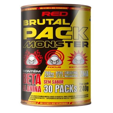 Imagem de Brutal Pack 30 packs Lançamento Beta Alanina - RED SERIES