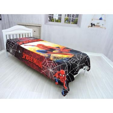Imagem de Manta Cobertor Solteiro Ultrasoft Inverno Homem Aranha - Fantasia Bras