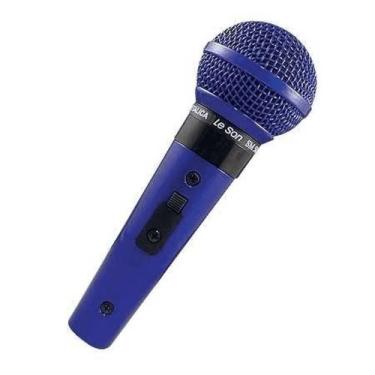 Imagem de Microfone com Fio Profissional Azul SM-58 P4 - Leson 2AM002265