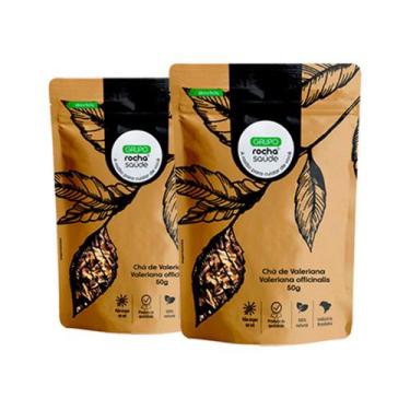 Imagem de Kit 2 pct Chá de Valeriana - Valeriana Officinalis - 50g - Rocha Saúde