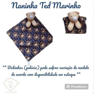 Imagem de Naninha Dupla Face com Pelúcia Bichinhos e Porta Chupeta Diversas Esta