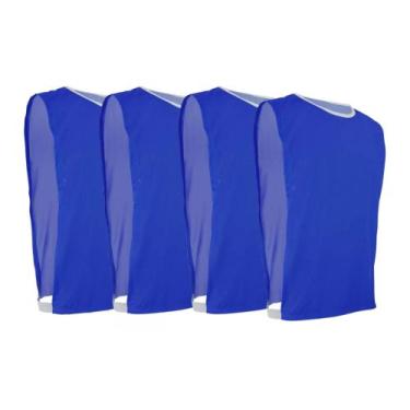 Imagem de Kit 4 Coletes de Futebol Infantil 3 a 7 Anos Esportivo Poliéster - Use