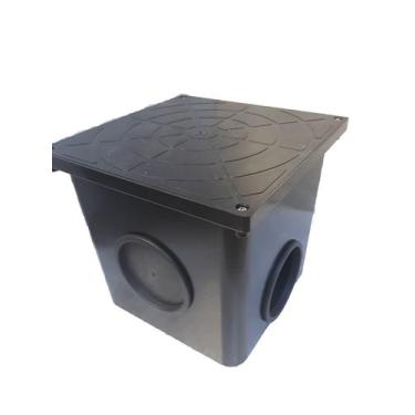 Imagem de Caixa De Inspeção Passagem Esgoto / Eletrica C/ Tampa 9 L - Linha Bási