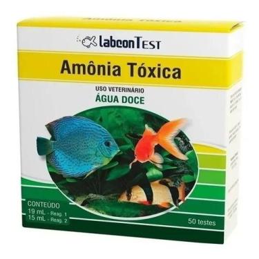 Imagem de Teste de Amonia Toxica Aquario Agua Doce (50 Testes) Alcon Labcon