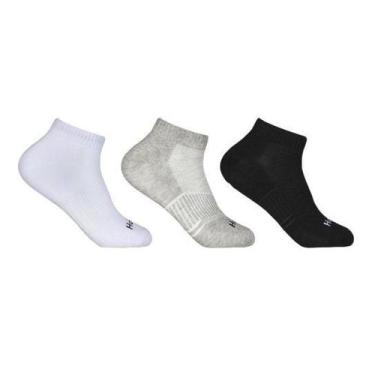 Imagem de Meias Altomax Kit 3 Pares Curto Multicolor 39-43 004ALMC21633
