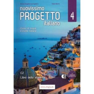 Imagem de Nuovissimo Progetto Italiano 4 (C2) - Libro Dello Studente + Cd Audio Mp3