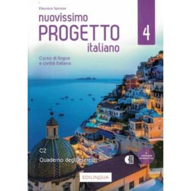 Imagem de Nuovissimo Progetto Italiano 4 (C2) - Quaderno Degli Esercizi + Cd Audio Mp3