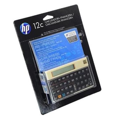 Imagem de Calculadora Hp 12C Gold Escritório Display Lcd 120 Funções - Hp12C