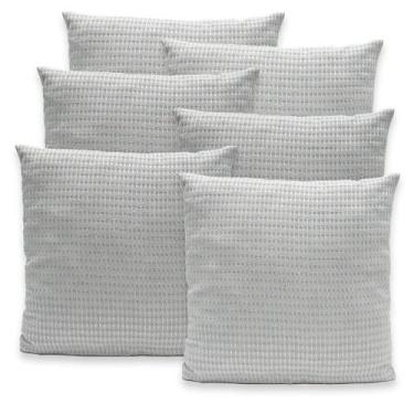 Imagem de Kit 6 Capas de Almofadas Favinho 40x40 C/ Zíper PIQUET Estampadas - Be