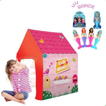 Imagem de Barraca Casinha Infantil das Meninas Toca Rosa Grande - Bang Toys