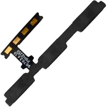Imagem de 2x Botão Liga/Volume, Tecla, Cabo Flexível, Peça de Reparo para Motorola Moto G Play (2023) XT2271
