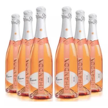 Imagem de Espumante Chandon Passion Rosé On Ice 750ml com 6 Unidades