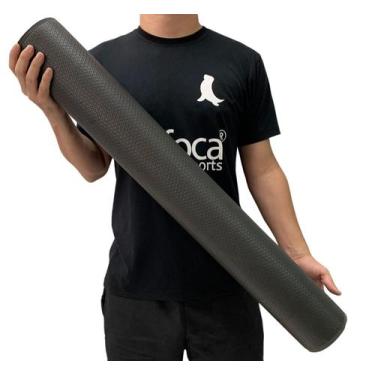 Imagem de Rolo Massagem Liberação Miofascial 90cm Df1063 Preto Dafoca Sports