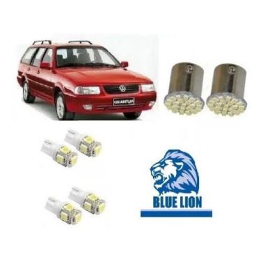 Imagem de Kit Lâmpadas Led Do Santana - Luz Lanterna, Teto, Re - Forte - Blue li