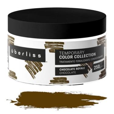 Imagem de Máscara Tonalizante Temporary Color Chocolate Royale 250g Uberliss Avl