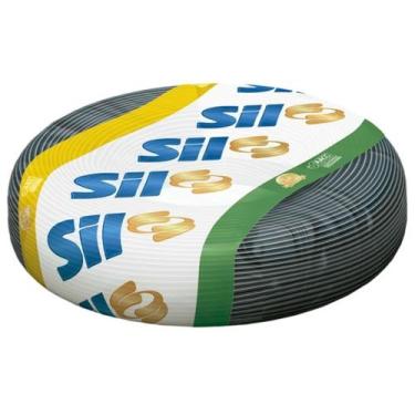 Imagem de Fio Cabo Flexivel 6mm Sil Com 50 Metros, Preto