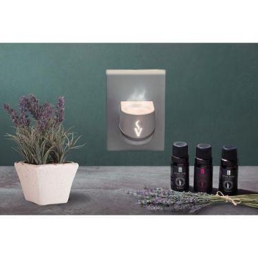 Imagem de Difusor elétrico Led + 5 óleos Relaxamento Bem estar - Via Aroma