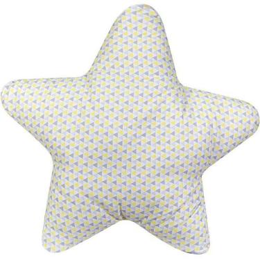 Imagem de Almofada Estrela Triângulo Amarelo - Talismã