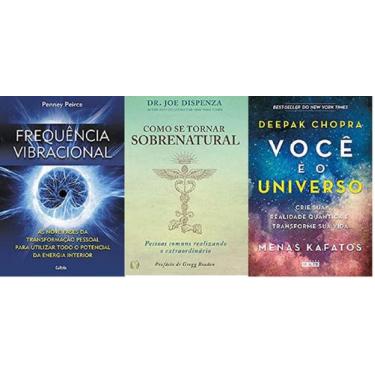 Imagem de KIT 3 LIVROS Frequência vibracional + Como se tornar sobrenatural + Vo