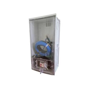 Imagem de Caixa De Luz Enel 1 Medidor Cabo 10Mm Visor Lateral - TAF