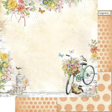 Imagem de Folha para Scrapbook Dupla Face - Coleção Encanto - SD-1161 - Litoarte