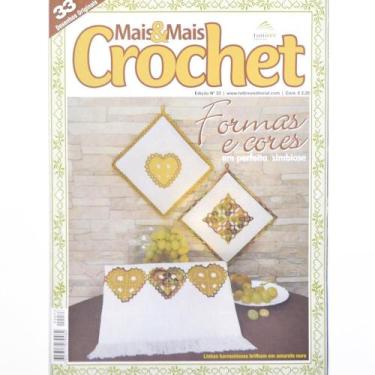 Imagem de Revista Portuguesa Mais e Mais Crochet n 33 - Formas e Cores - Tuttiré