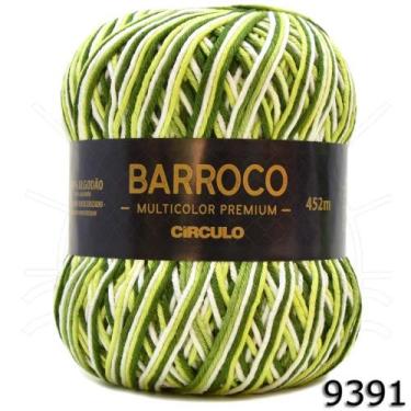 Imagem de Barbante Barroco Multicolor Premium 400g - CÍRCULO, 9391 BABOSA