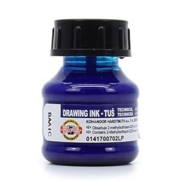 Imagem de Tinta Nanquim Drawing Ink - Koh-I-Noor, AZUL
