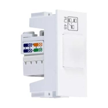 Imagem de Módulo Tomada RJ45 8 Vias Rede Informática - Fame