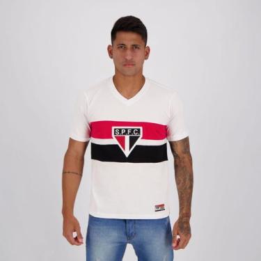 Imagem de Camisa São Paulo Retrô 1980 Paulistão Branca - Retromania, M