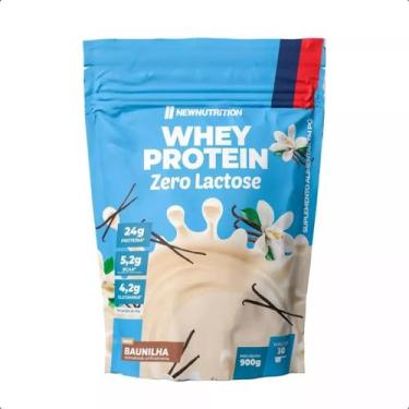 Imagem de Whey Protein Zero Lactose NewNutrition 900g, Baunilha
