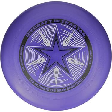Imagem de Discraft Ultra-Star Ultimate Frisbee 175 g Championship Sportdiscs-Pérola Roxo