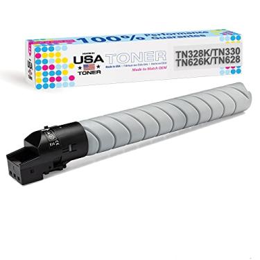 Imagem de MADE IN USA TONER Substituição compatível para uso em Konica Minolta bizhub C250i, C300i, C360i, TN328K (preto)