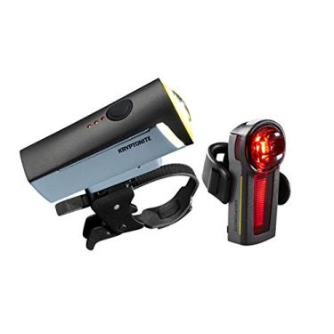 Imagem de Kryptonite Incite X3 Farol, conjunto de lanternas traseiras XR - Preto