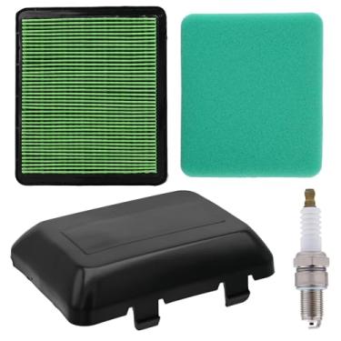 Imagem de Aylux 17211-ZL8-023 Filtro de ar com tampa de limpeza 17231-Z0L-050 para GC135 GCV135 GC160 GCV160 GCV190 GCV190A HRB216 HRB217 HRR216 HRS216 Lavadora de pressão do motor Cortador de Grama