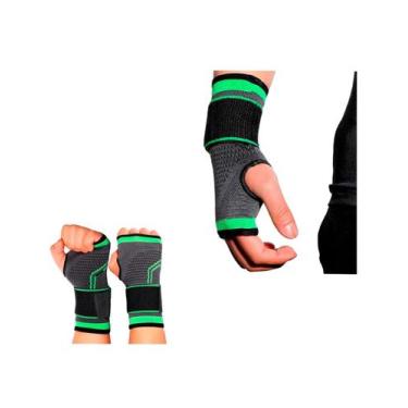 Imagem de Munhequeira Alta Compressão Tendinite Punho Elástica Dor - SHOPPING MD