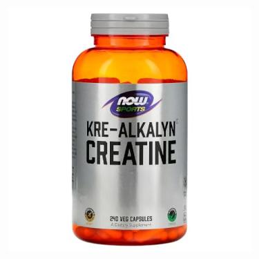 Imagem de NOW Foods Creatina Kre-Alkalyn 750mg 240Cáps Importado