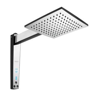 Imagem de Chuveiro Digital Acqua Century Preto com Cromado 7500W 220V Lorenzetti