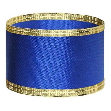 Imagem de 10m Rolo Fita De Cetim Aramada 2,7cm X 10 Mts C/1un - Fitas Regina Wol