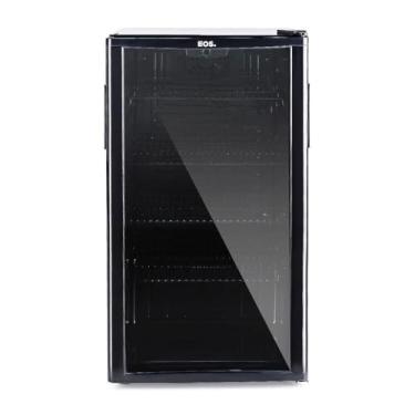 Imagem de Refrigerador Expositor Vertical Eos 100 Litros Eco Gelo All Black Eev110p 110v